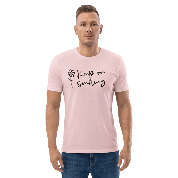 Keep on smiling eco t-shirt product image (97)
