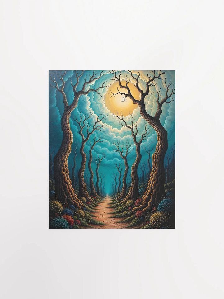 Surreal Forest Path Matte Poster product image (5)