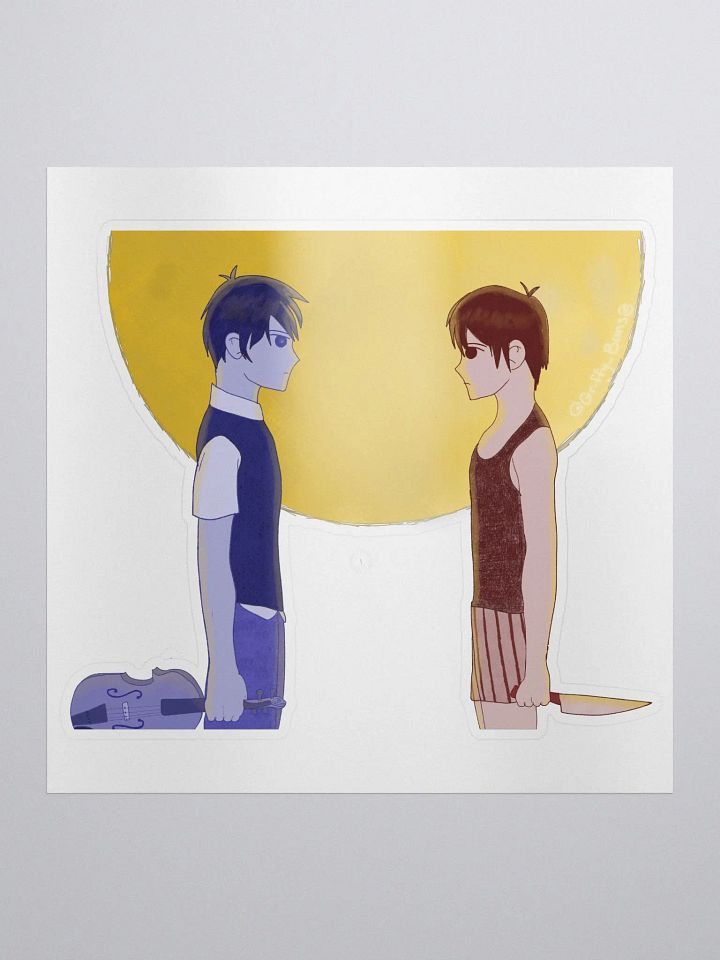 OMORI Moon Sticker product image (1)