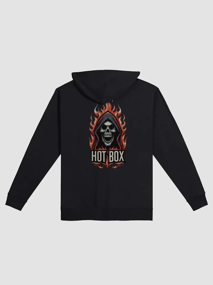 HOT BOX FAM HOT BOX REAPER "DEATH" ZIP UP HOODIE product image (5)