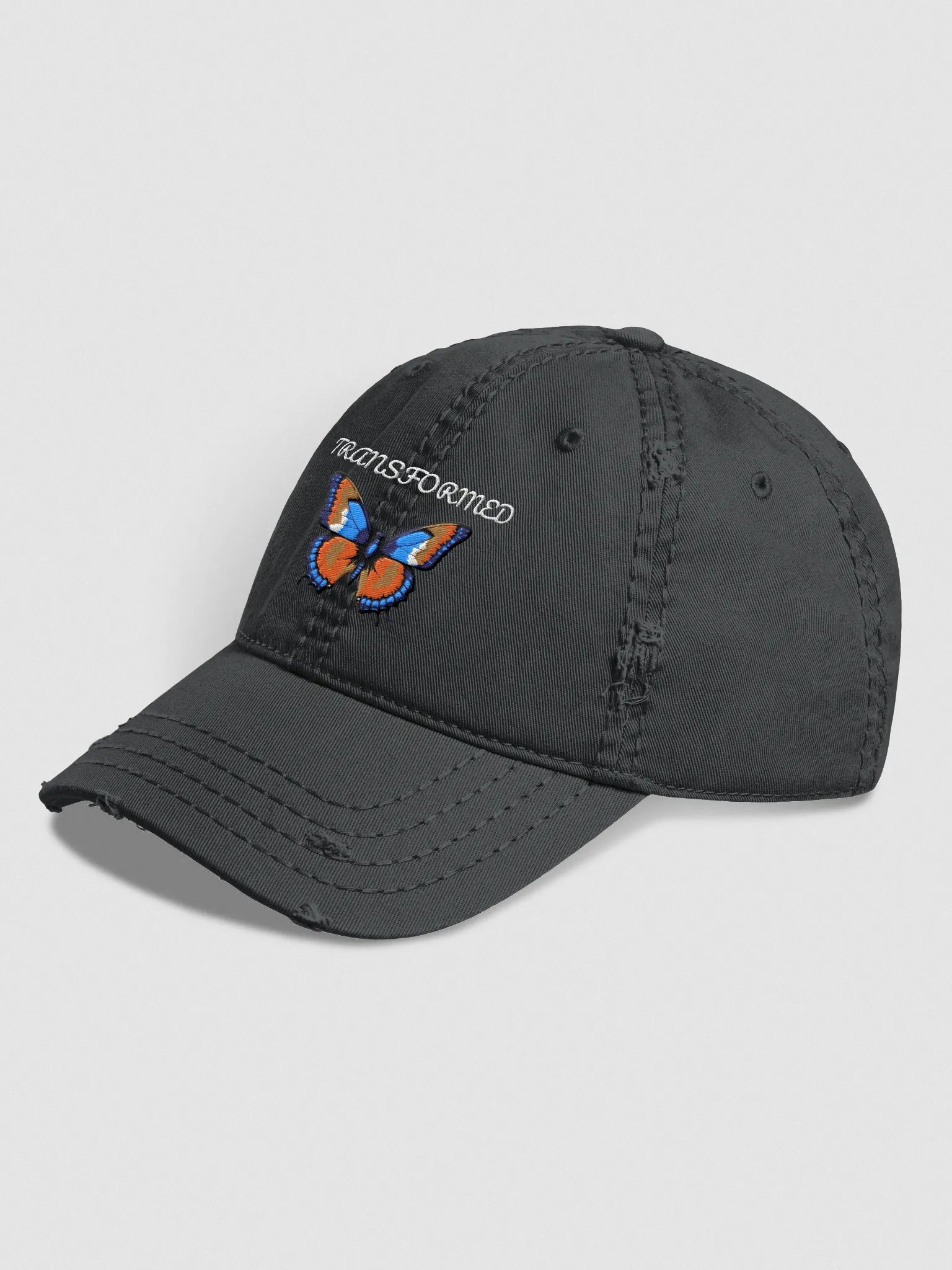 Transformed Butterfly Distressed Hat product image (2)