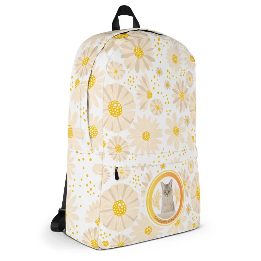 KC, At My Limit (kitty), Flowery Backpack product image (3)