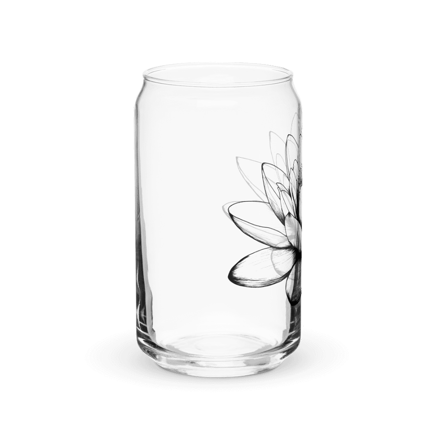 Water Lily Can-Shaped Glassware product image (10)