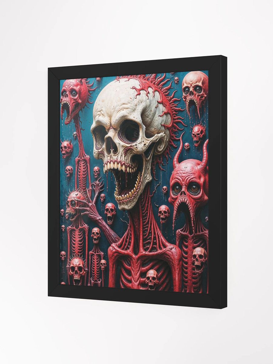 Macabre Mosaic Framed Print product image (7)
