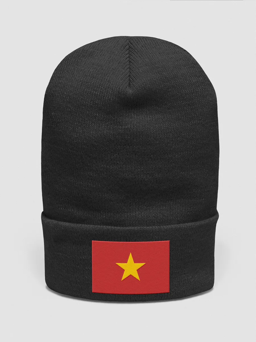 Vietnam Flag Beanie Hat product image (1)