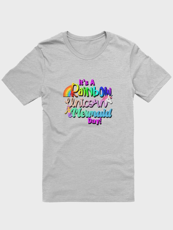 Rainbow Unicorn Mermaid SuperSoft T-Shirt product image (5)