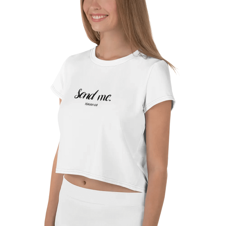 Send Me - White Crop Top product image (3)