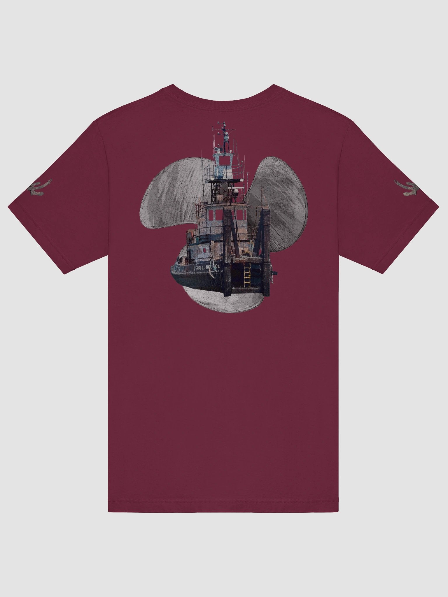 Three blade prop & Terri L. Brusco - T-Shirt product image (6)