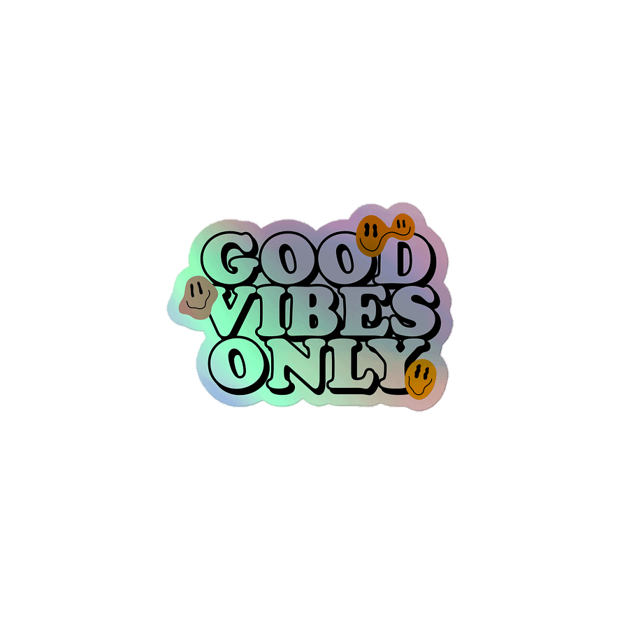 Vibrant Vibes Holographic Sticker Sheet product image (1)