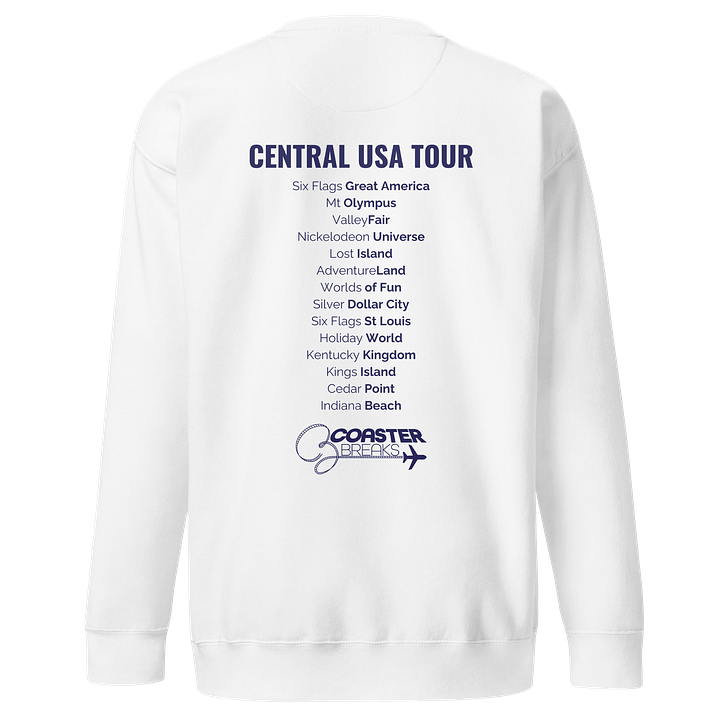 Central USA Full Logo Sweatshirt - Light Colours product image (9)