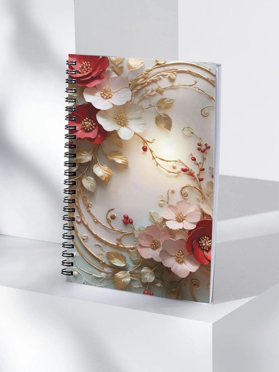 Floral Whimsy Spiral Notebook product image (4)