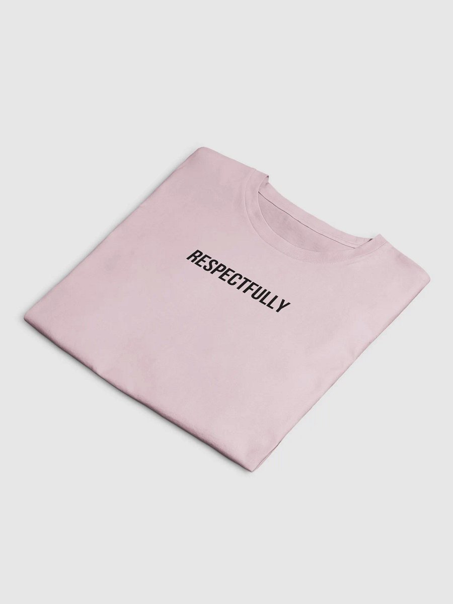 Respectfully Women Crop Top Black Font product image (15)