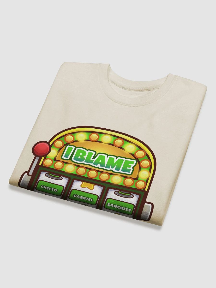 Blame Game Slot Machine Sweatshirt product image (8)