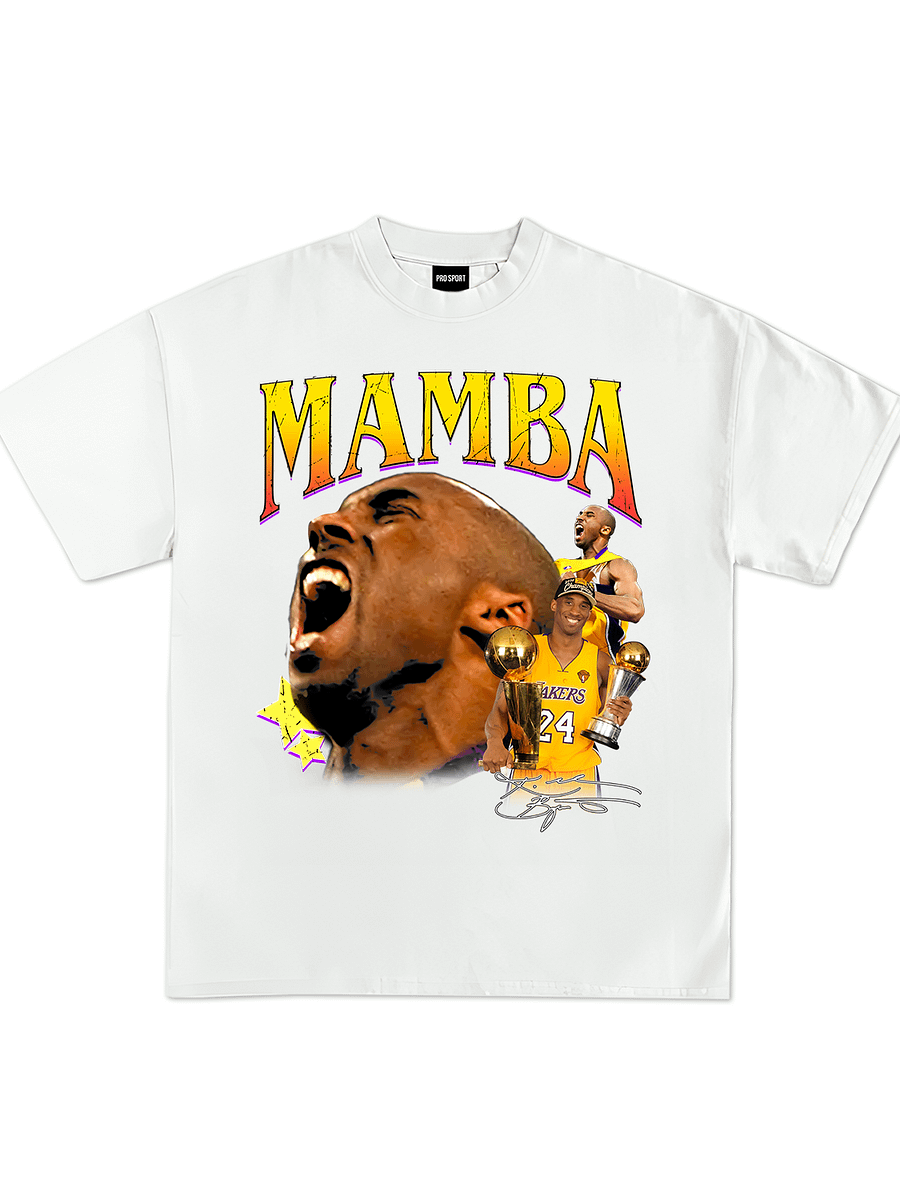 KOBE BRYANT "MAMBA" GRAPHIC T-SHIRT (Both Side Print) product image (1)