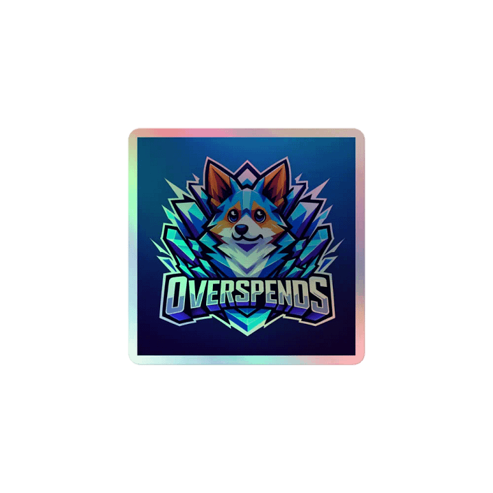 Radiant Vibes Holographic Sticker product image (1)