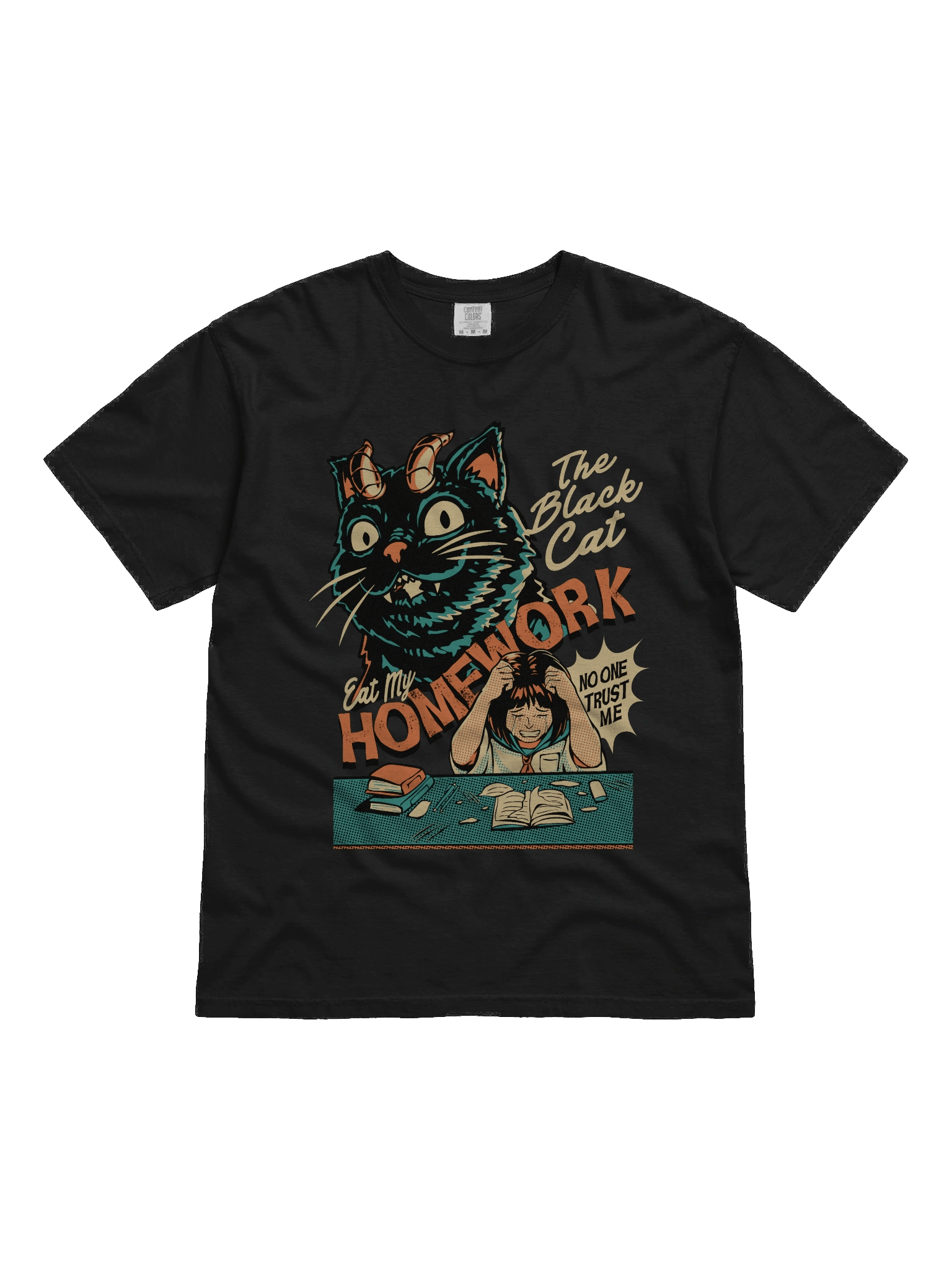 Black Cat Eat my Homework product image (1)