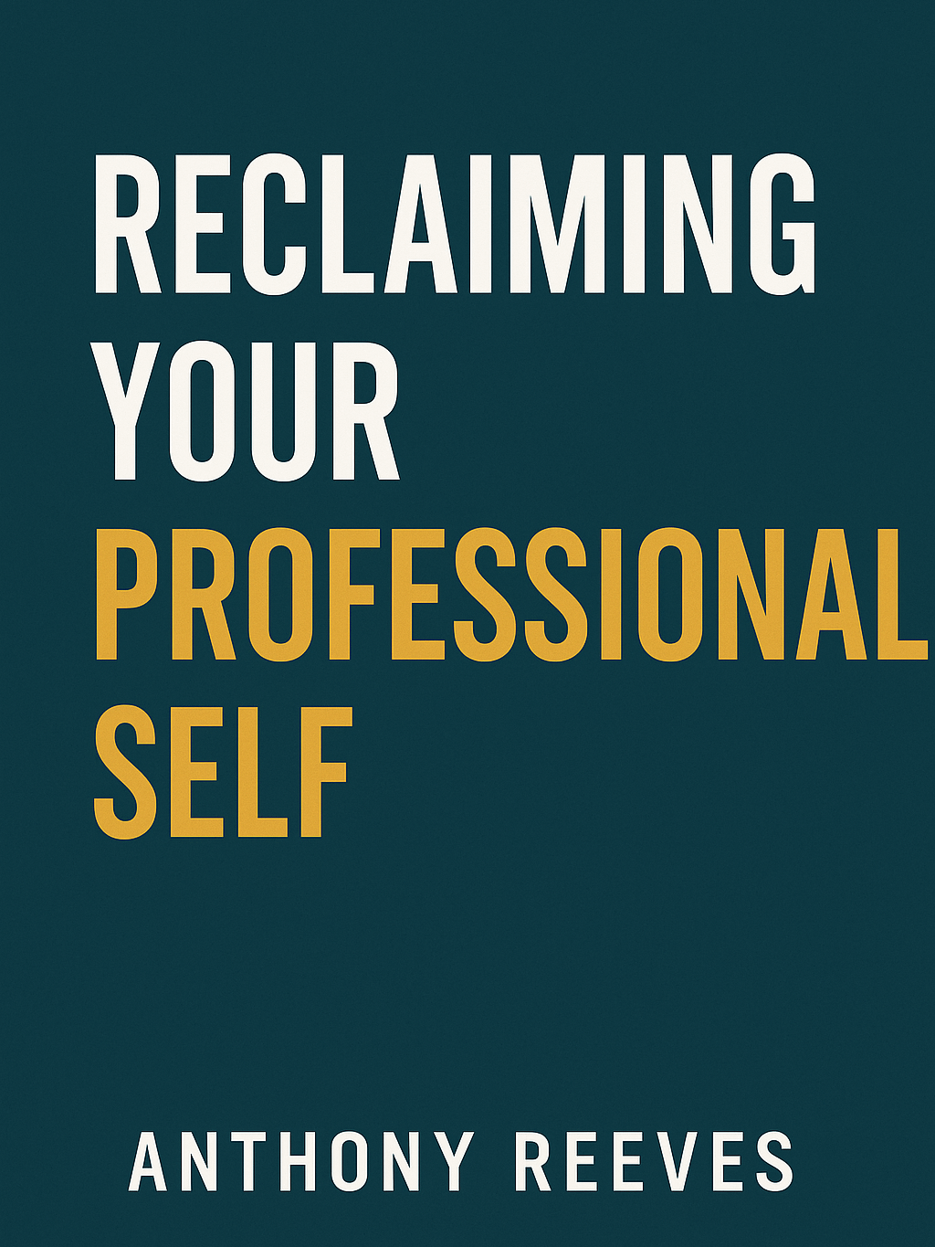 Reclaiming your professional self product image (1)