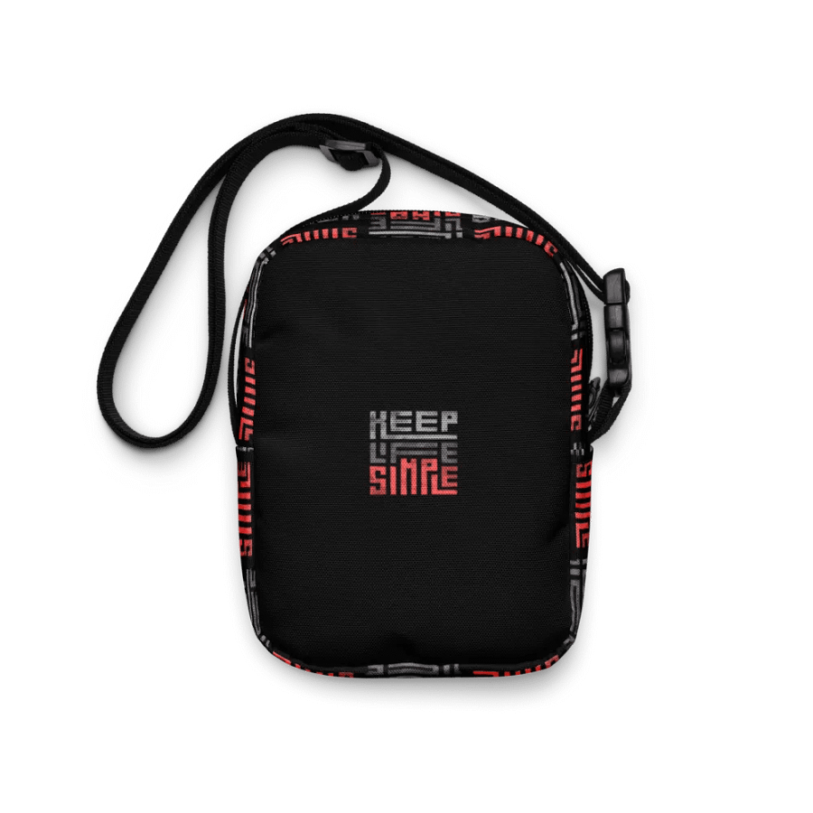 'Keep Life Simple' Utility Crossbody Bag product image (6)