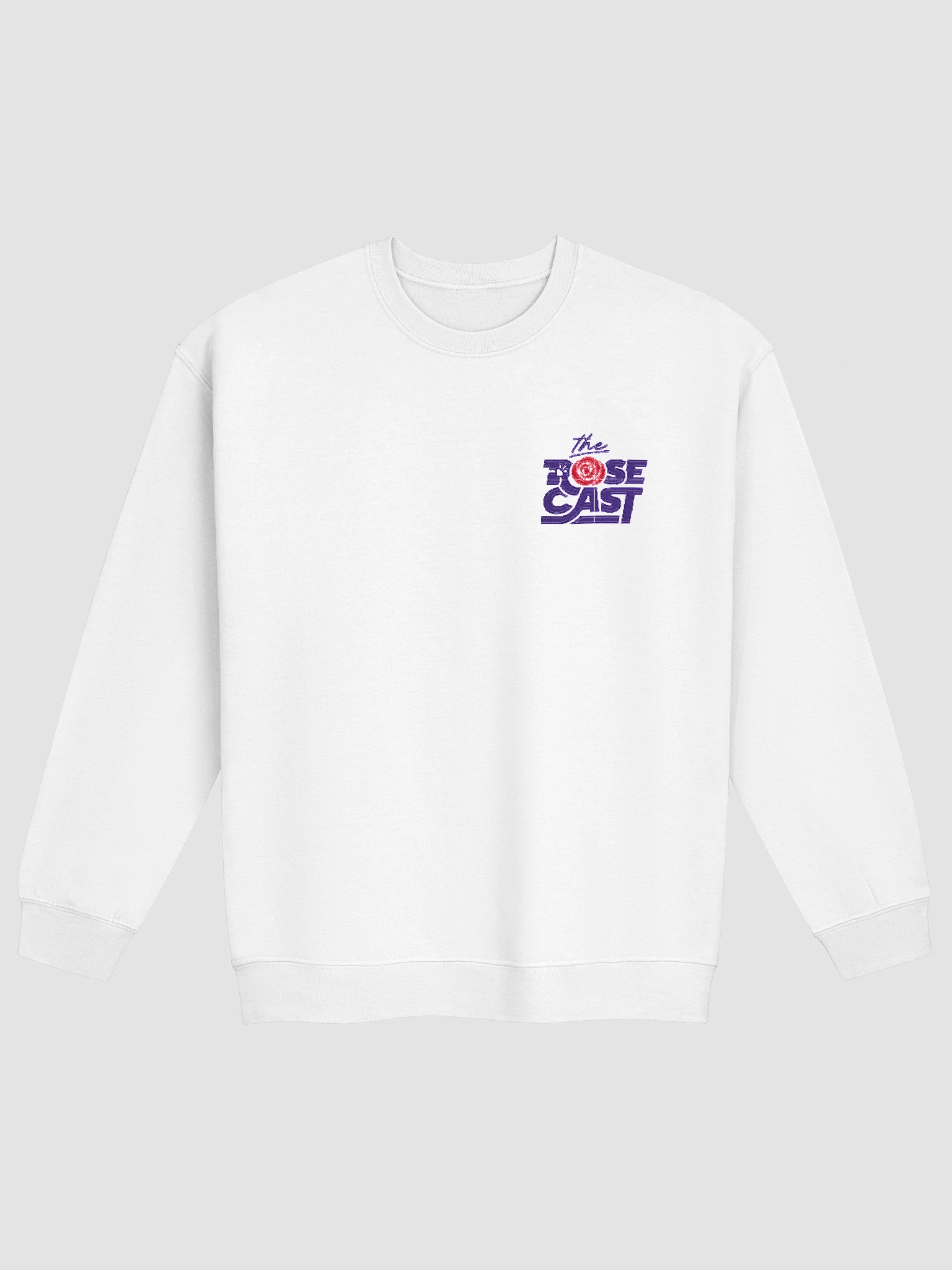 Rosecast Logo Crewneck Sweatshirt (Embroidered) product image (1)