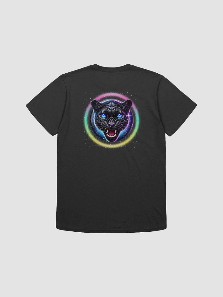 Magic stars Black jaguar Badge (Unisex Black T-Shirt) product image (2)