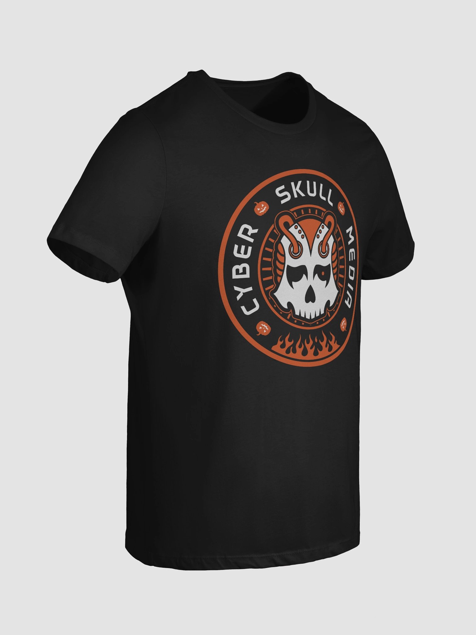 Cyber Skull Halloween 2025 Logo Tee (Women's Fit) product image (8)