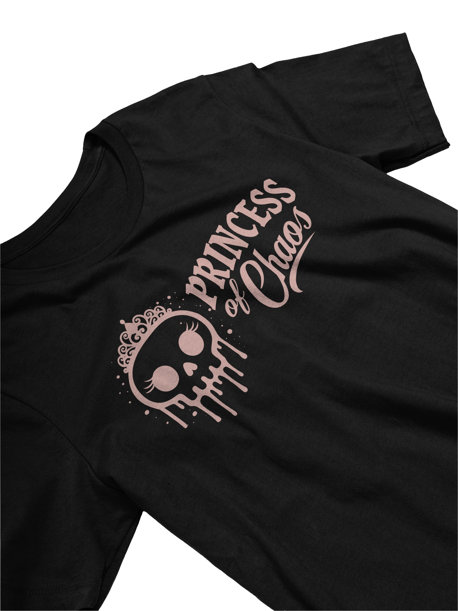 Princess of Chaos Skull Tee - Pink product image (14)