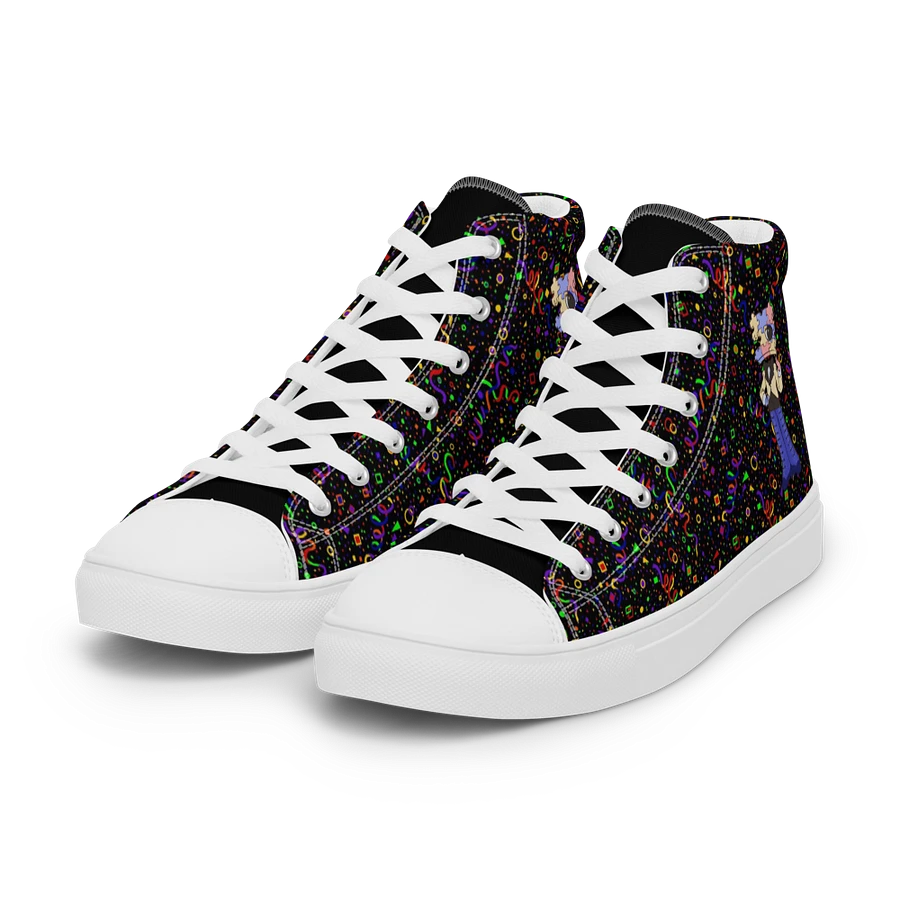 Black Arcade and White Chibi Jiggy Sneakers product image (30)