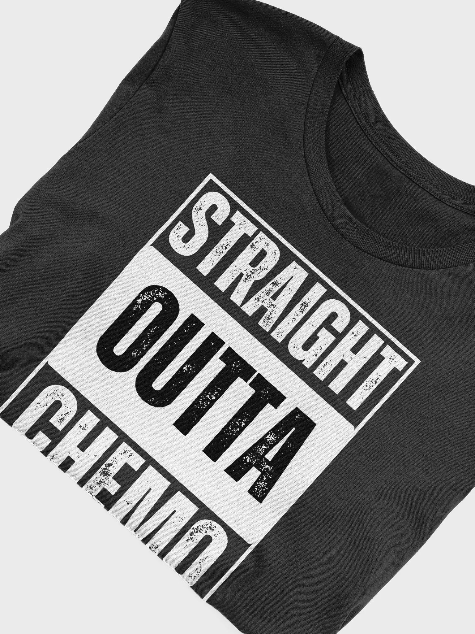 Straight Outta Chemo Shirt Battle Cancer Awareness T-Shirt product image (5)