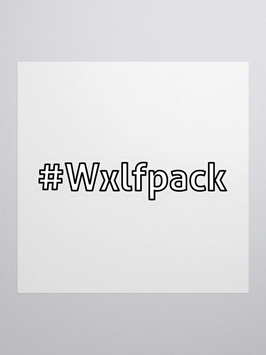 Wxlfpack Kiss Cut Stickers product image (4)