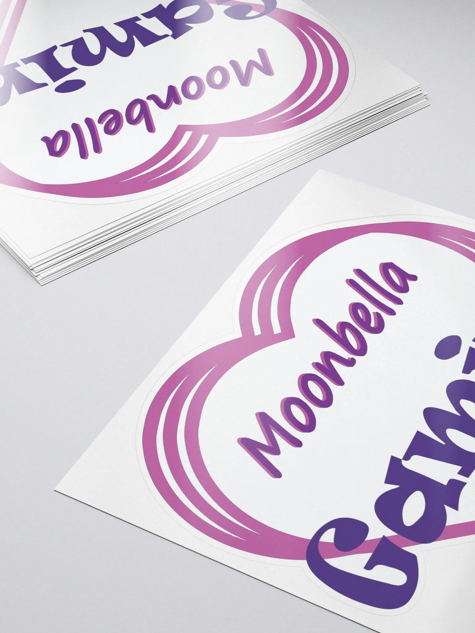 Moonbella Gaming Logo Stickers product image (5)