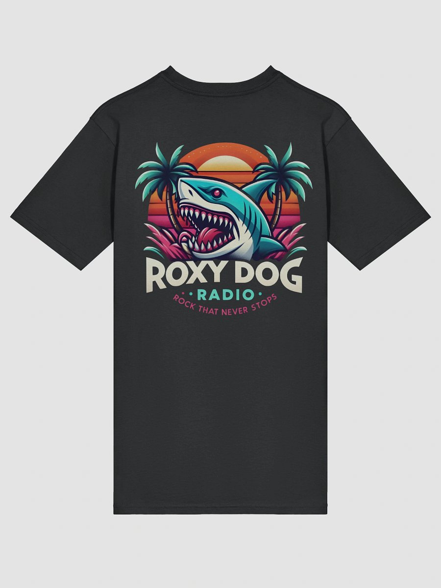 Roxy Dog Radio Shark Rocks Custom T- Shirt product image (4)