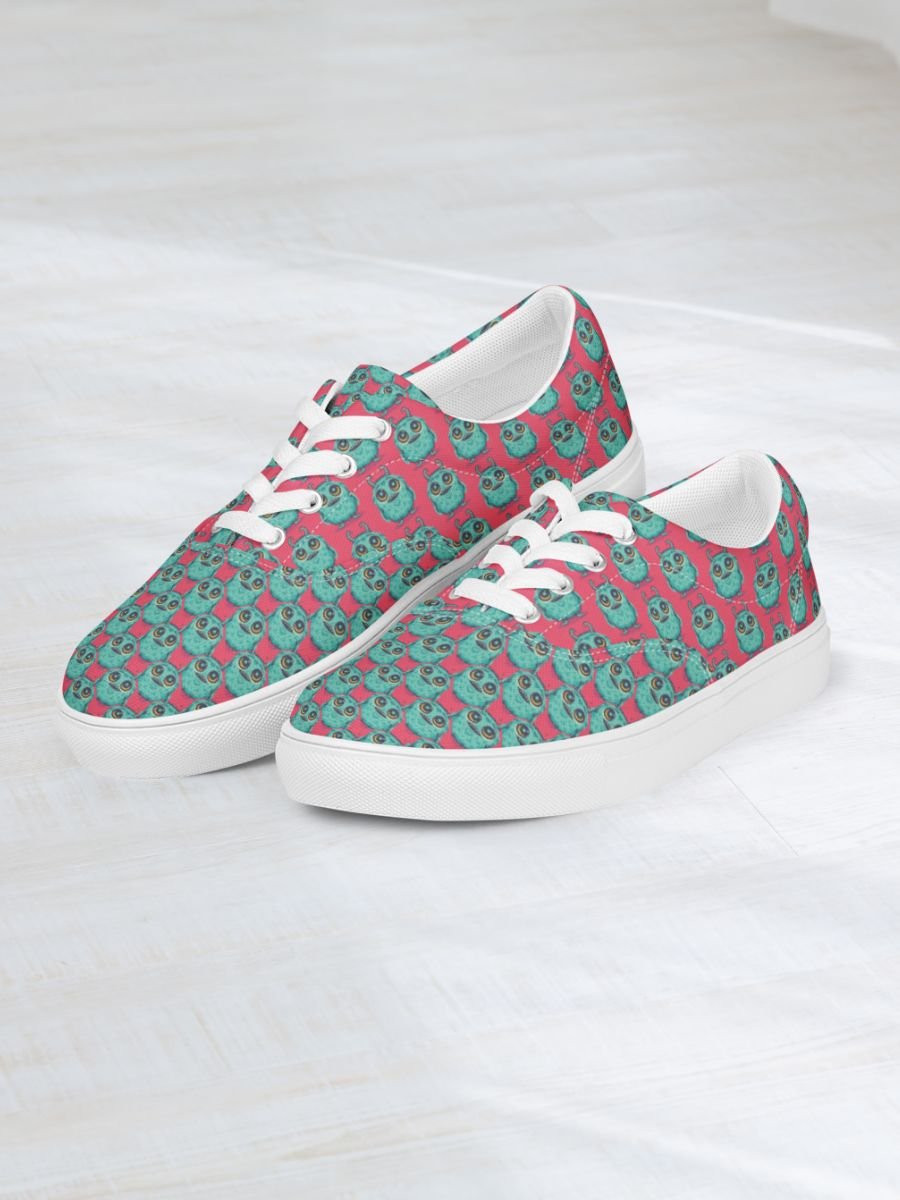 My Little Monster Lace-Up Canvas Shoes product image (8)