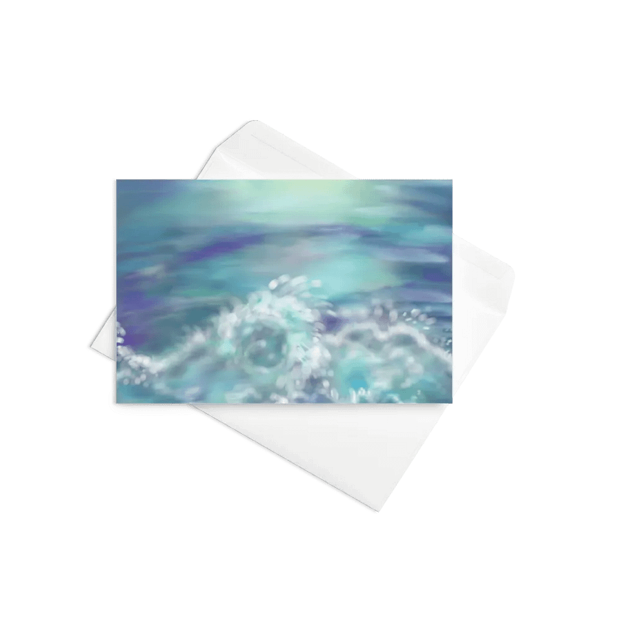 Ocean Wave Card product image (5)