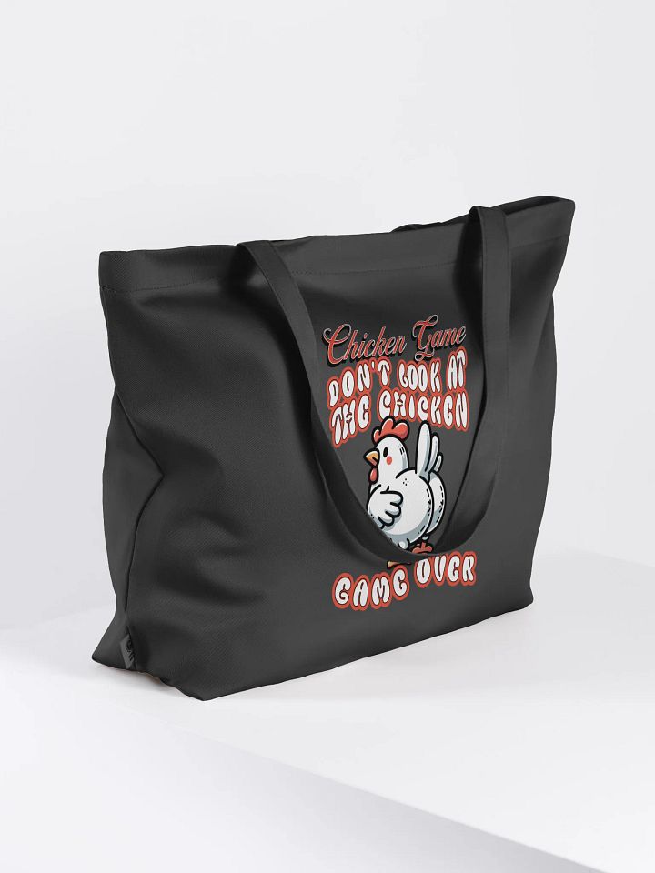 Chicken Game Dont Look At The Chicken Game Over Eco Tote product image (1)