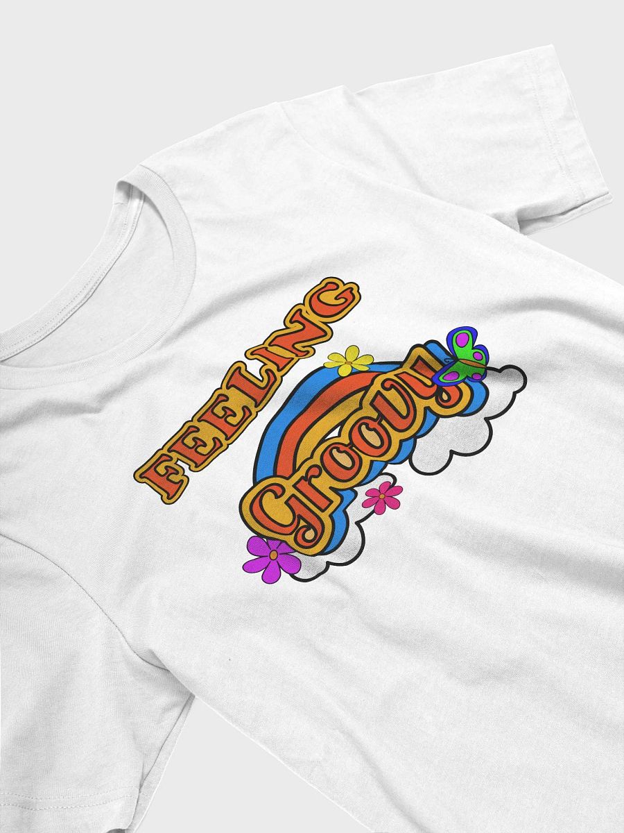 Groovy Vibes Rainbow Unisex T-Shirt product image (27)