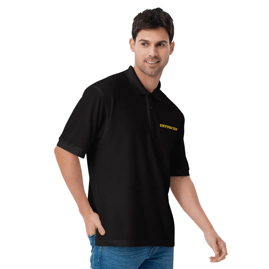"Motorcycle Club" Embroidered Collared Shirt (Enforcer) product image (25)