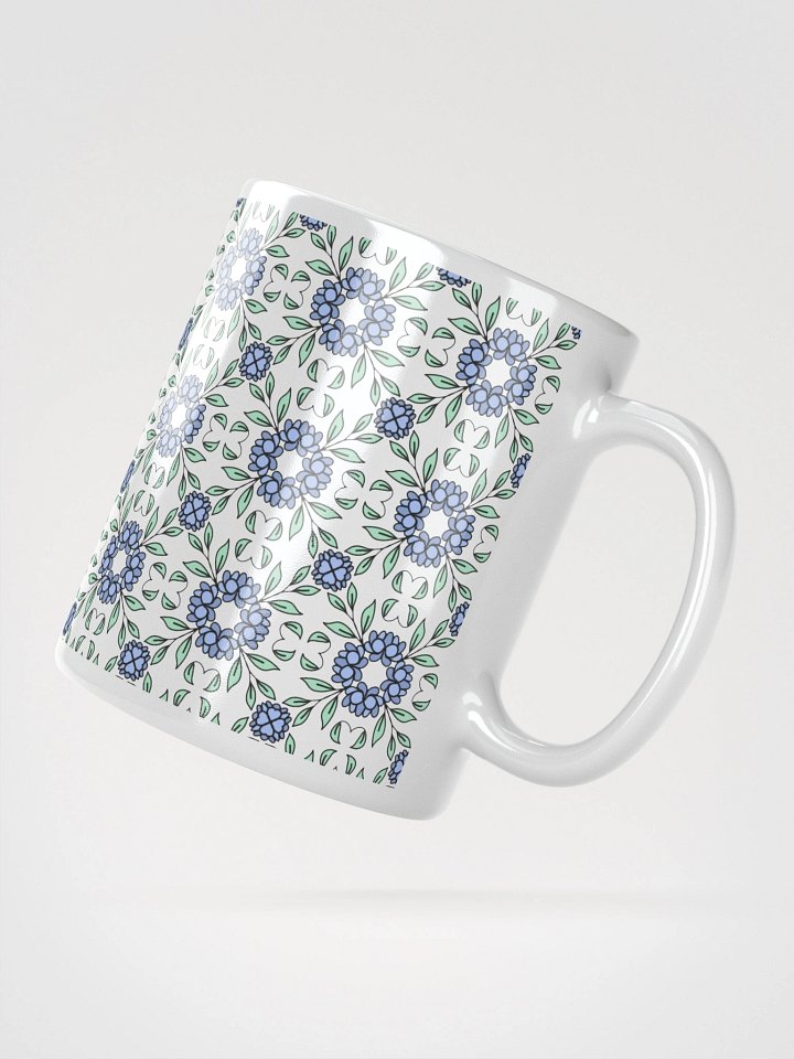 May Blue Floral Mug product image (5)