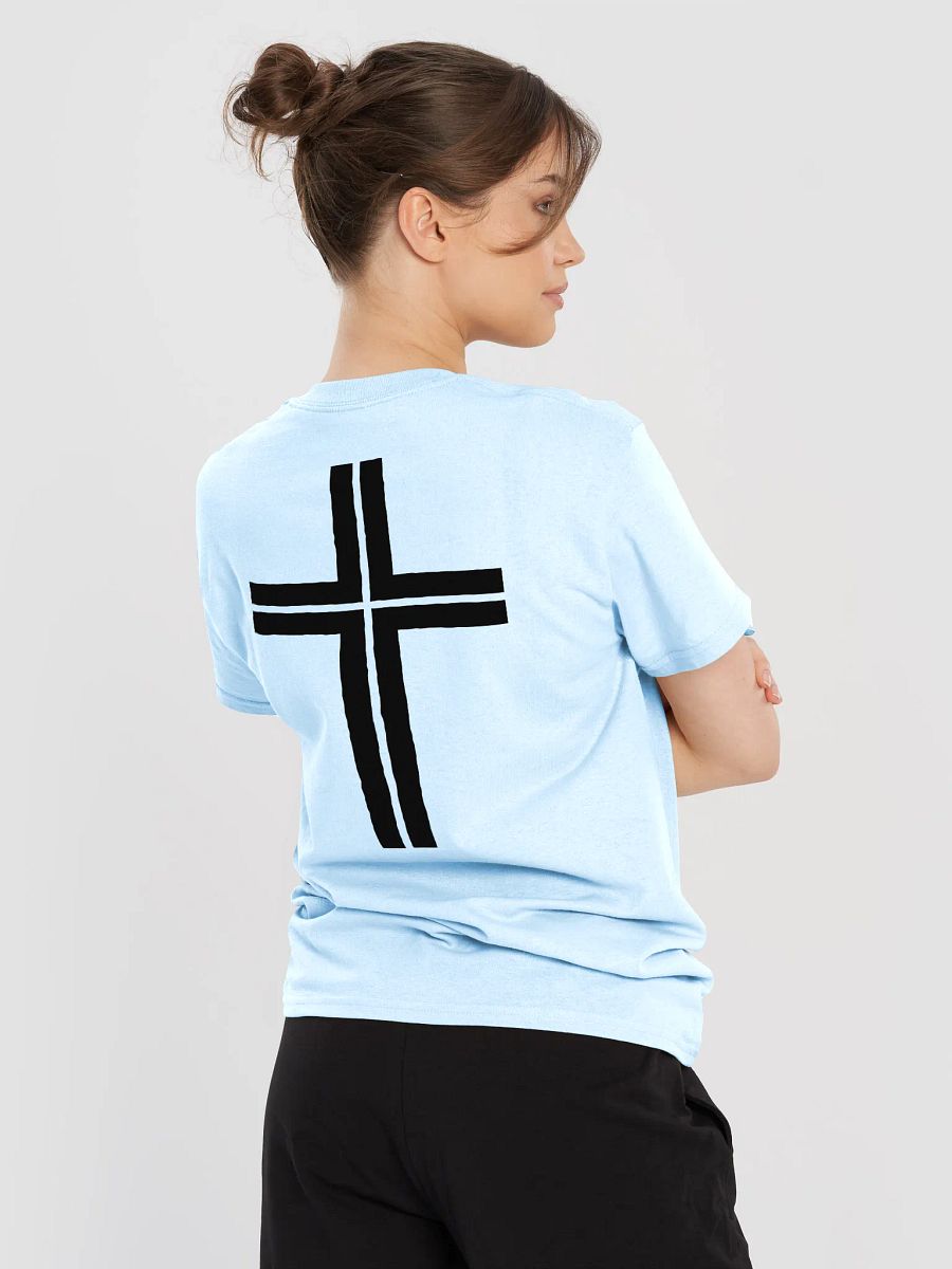 JESUS Bow Charm Gildan Heavyweight T-Shirt product image (5)