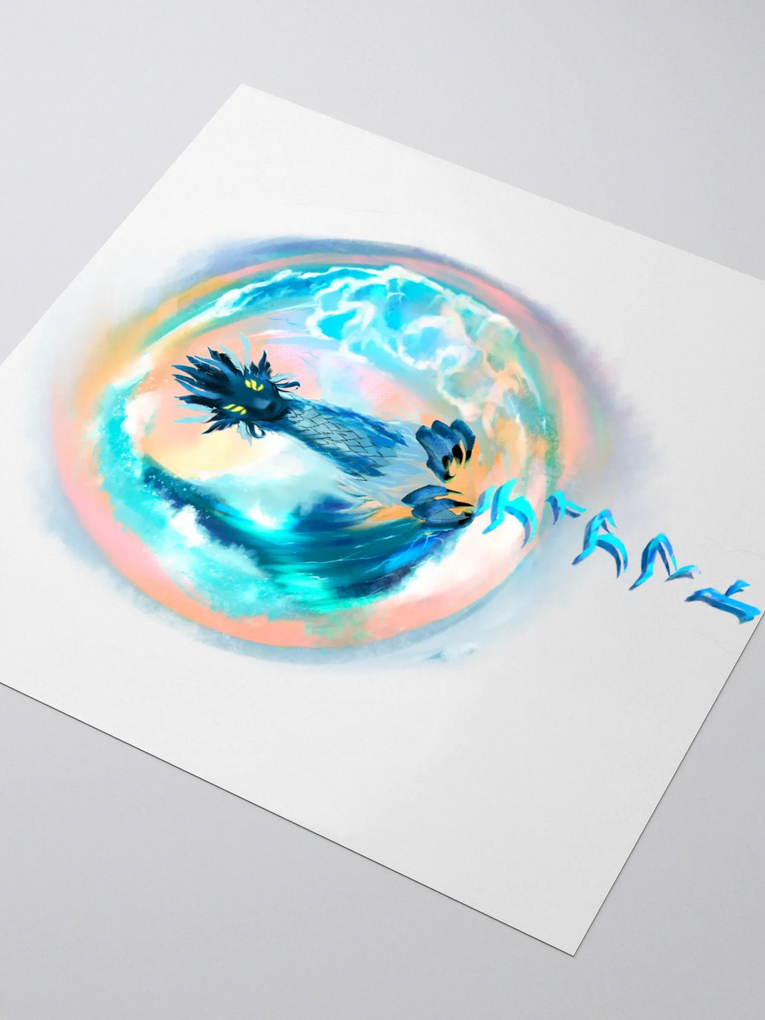 Tiamat – Ancient Dragon of Creation (Sticker) product image (3)