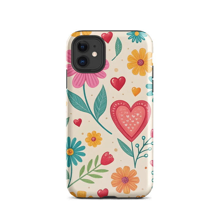 Whimsical Heart Garden iPhone® Tough Case product image (24)