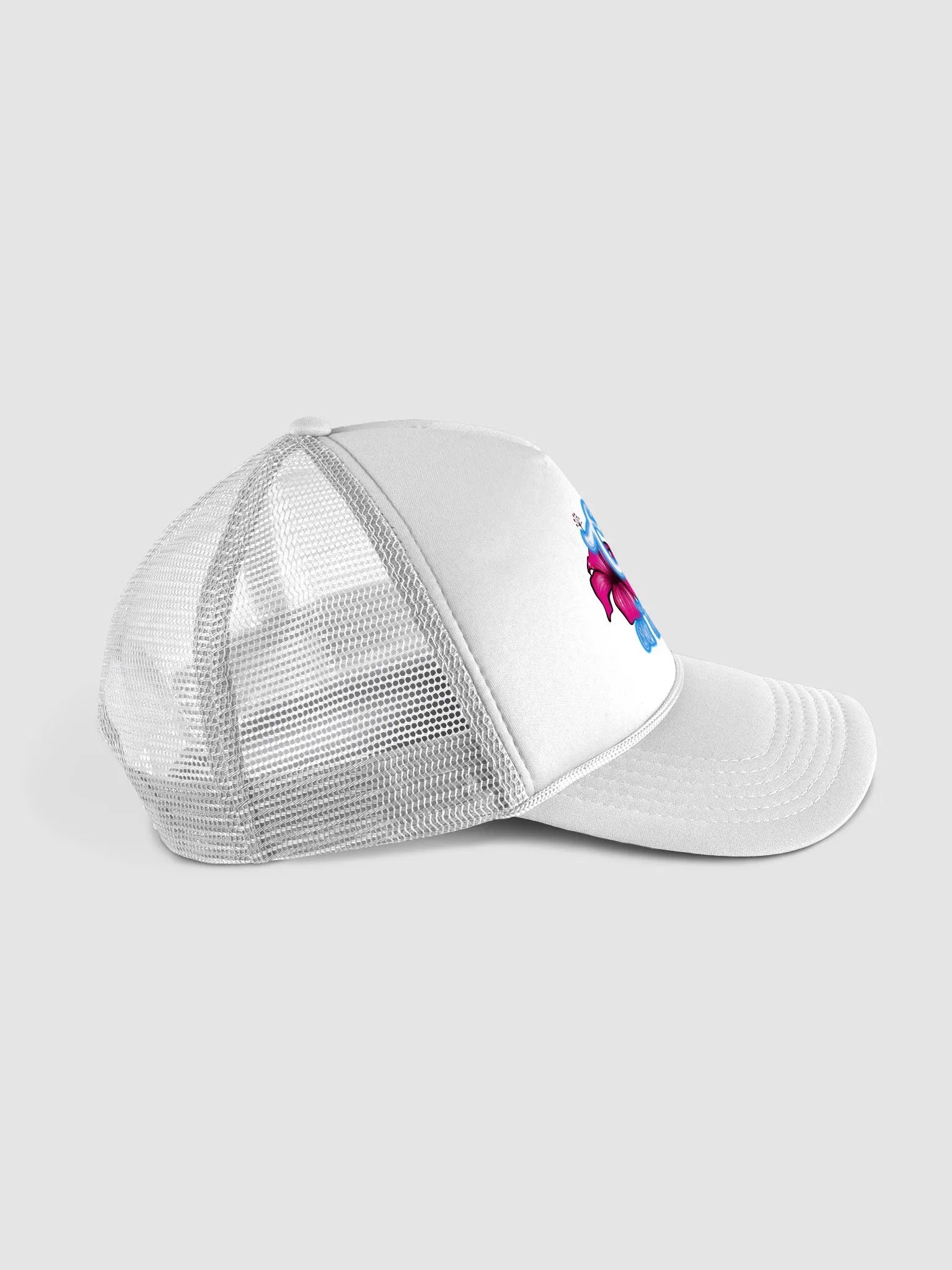 White Cleo on Coast TRUCKER CAP product image (3)