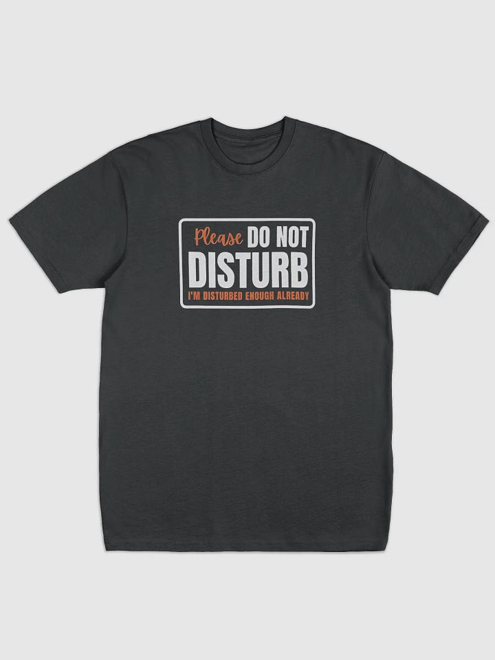 Please Do Not Disturb T-shirt product image (1)