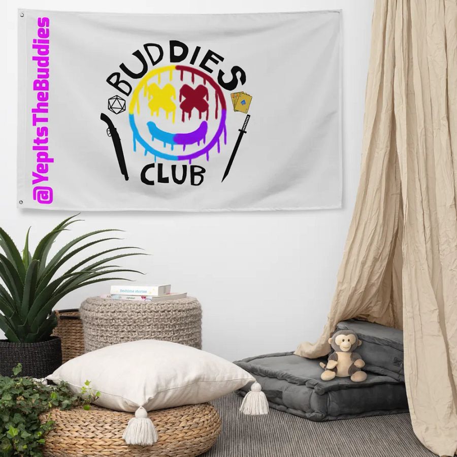Buddies Club Flag (Light Mode) product image (5)