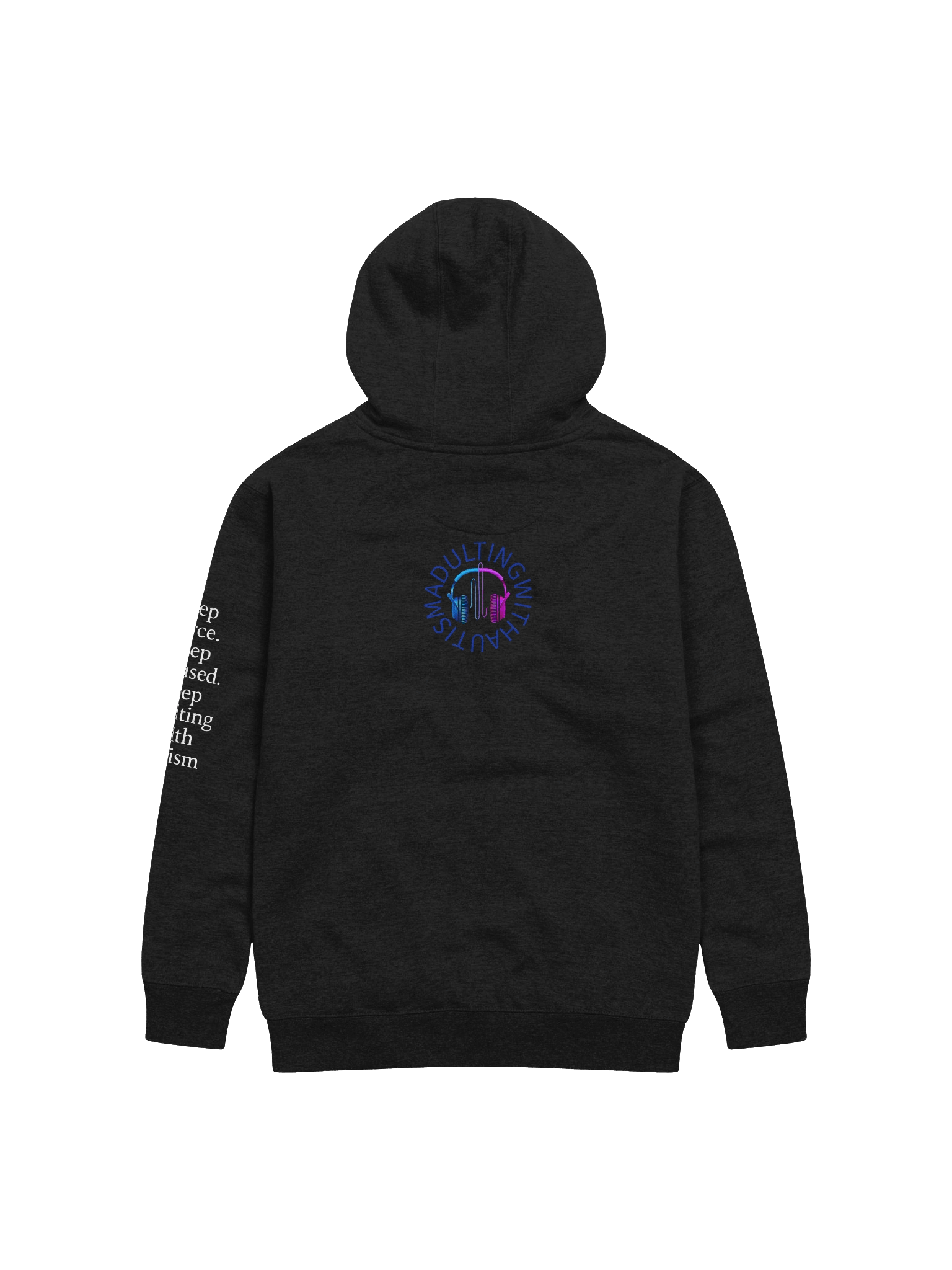 Unisex Sweatshirt – “Not Masking. Just Magic.” + Signature Sleeve Tagline product image (2)