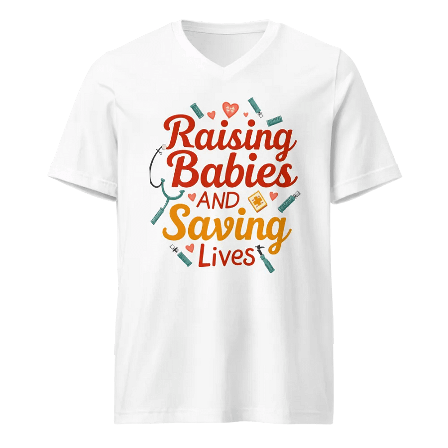 Healthcare Heroes V-Neck Tee product image (5)