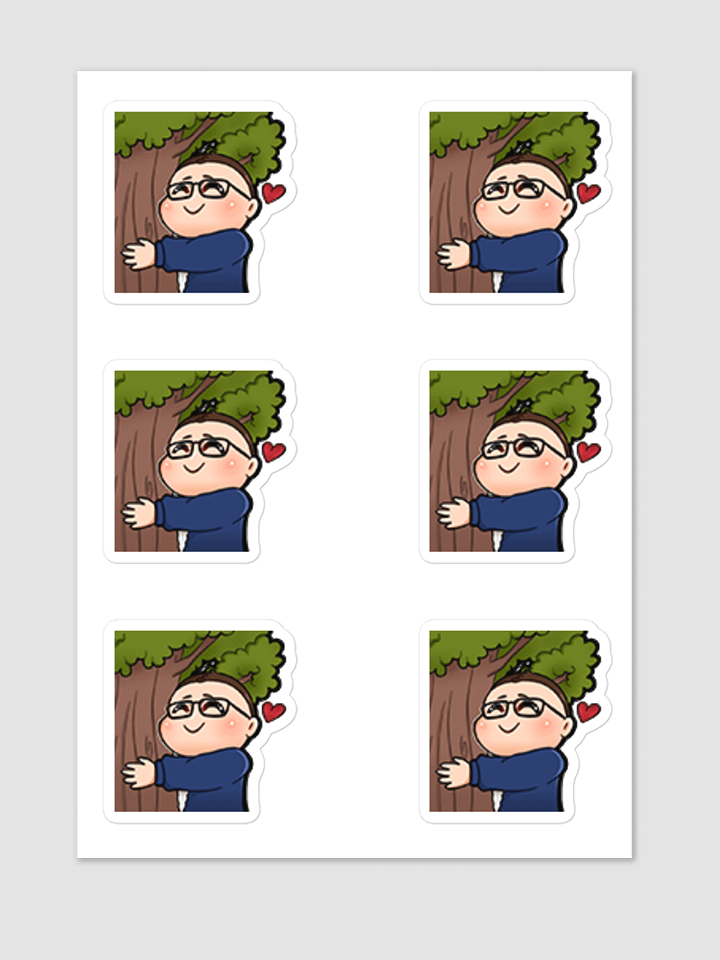 [wildlifesam]Treehugger sticker set product image (1)