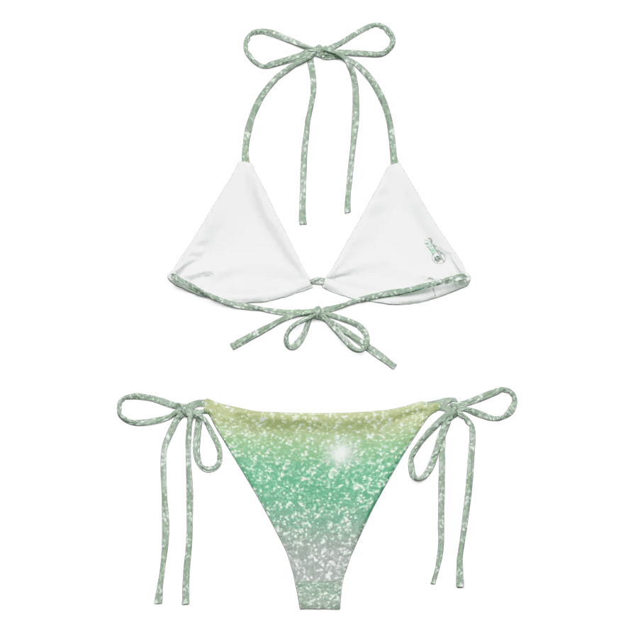 Glitter Unicorn Texture Design String Bikini (11) product image (2)