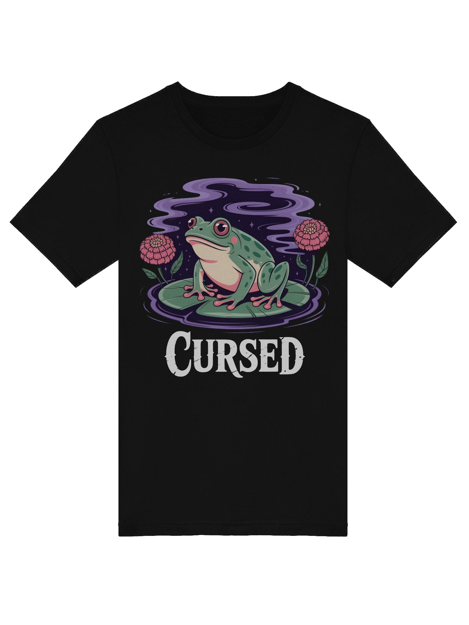 Cursed Frog Lily Pad T-Shirt product image (10)