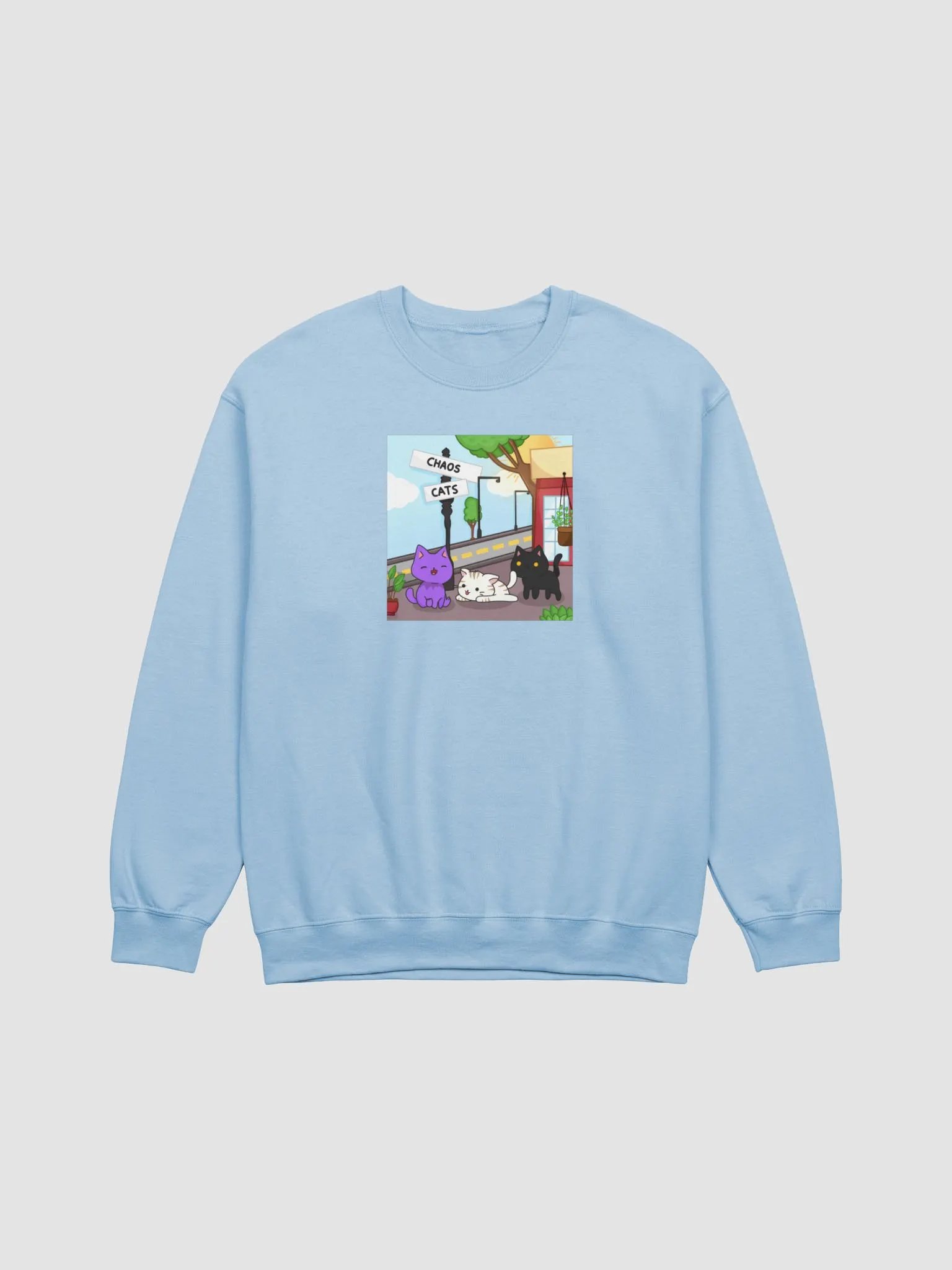 Kitty Corner Crew Neck Sweatshirt product image (1)