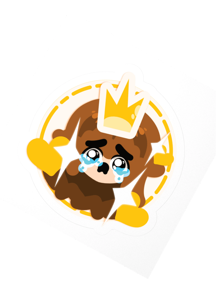 Scuffed Frazzle Celebration Sticker product image (2)